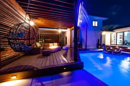 7 Bedroom Villa Catalina Salt Water-Pool BKT Court